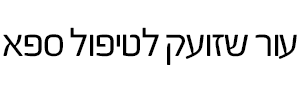 עור שזועק לטיפול ספא Skin Nourish Mask