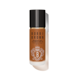 Weightless Skin Foundation SPF 15 מייק-אפ עשיר בלחות עם עמידות ל-24 שעות, Warm Walnut, 30 מ"ל