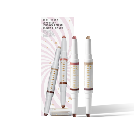 Dual-Ended Long-Wear Cream Shadow Stick Duo<br><font color=#ff0000>שווי מחיר מלא 440 ₪ </font>